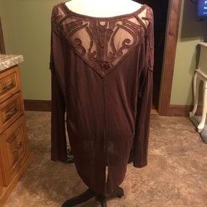 Free People V Neck Tunic